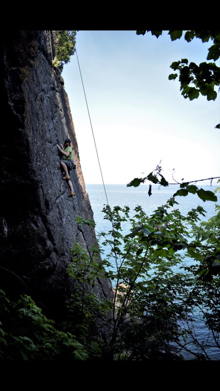 David Climbing